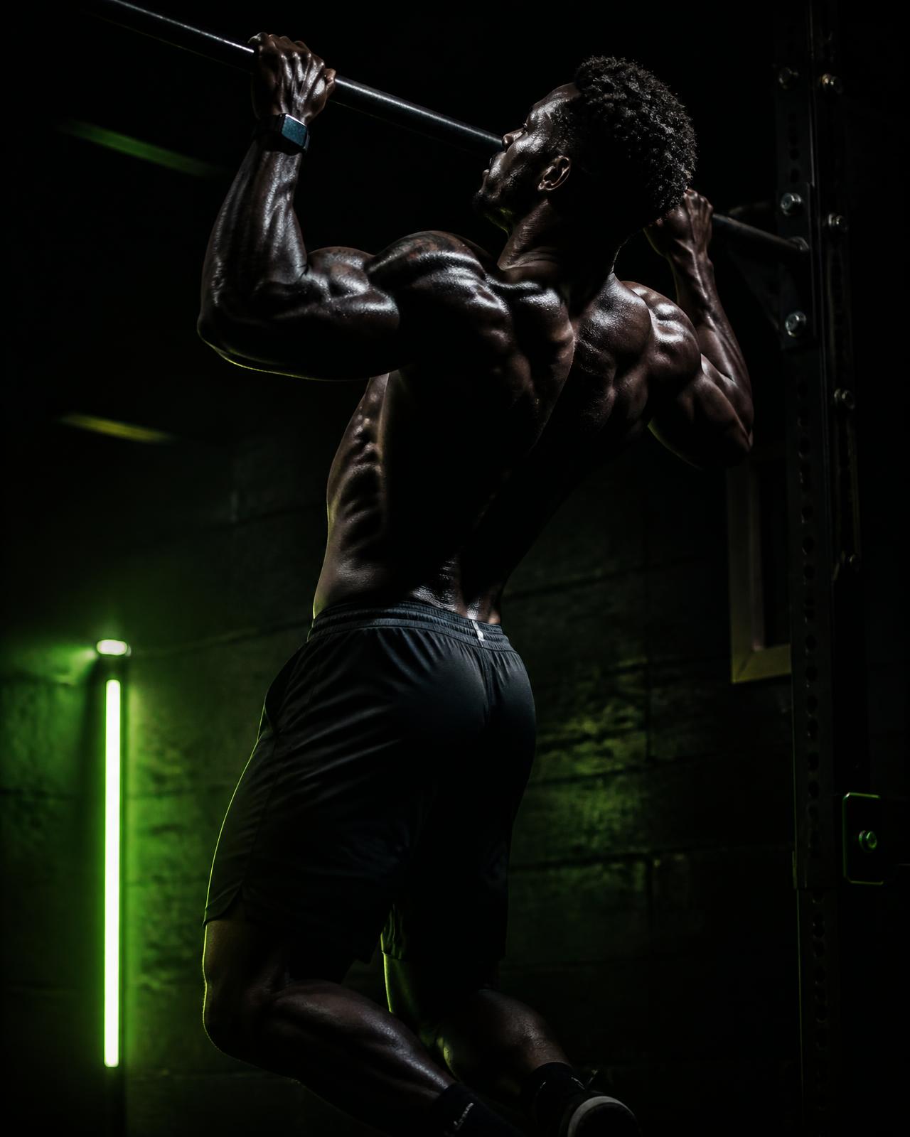 Kemuel McAfee training — placeholder for professional photography